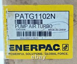Enerpac PATG1102N Turbo II Air Hydraulic Pump Hand/Foot New Fast Shipping