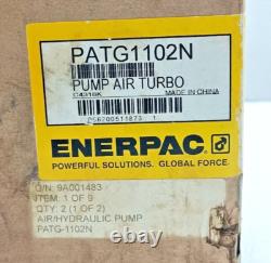 Enerpac PATG1102N Turbo II Air Hydraulic Pump Hand/Foot New Fast Shipping
