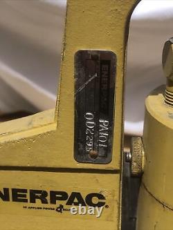 Enerpac PA-101 Air Hydraulic Pump Read All Description As Is