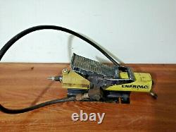 Enerpac PA-133 10000 PSI Cap Air Powered Hydraulic Pump with Hose