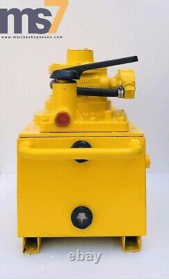 Enerpac Pam9208n Pneumatic Air Hydraulic Pump/ Power Pack 700 Bar/10,000 Psi #4