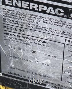 Enerpac Pam-1021 Air-over Pneumatic Hydraulic Pump For Your Press Ram Cylinder
