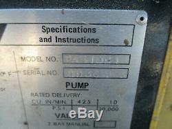 Enerpac Pam-1041 Air Powered Hydraulic Pump With Rwh-121 Ram