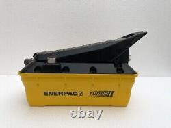 Enerpac Patg1102n Turbo 2 Air Driven Hydraulic Foot Pump 700 Bar/10,000 Psi #new