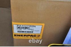 Enerpac Patg-1102n Turbo II Hydraulic Pump 2 Liter Res 3 Way Valve Treadle New