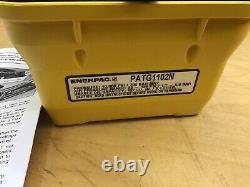 Enerpac Patg-1102n Turboii Hydraulic Pump 3way Valve Treadle