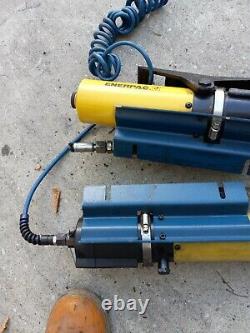 Enerpac Pneumatic Air Hydraulic Foot Pump 10,000 Psi / 700 Bar Pump Action