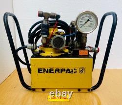 Enerpac Pneumatic Air Operated Hydraulic Pump/Power Pack 700 Bar/10,000 PSI