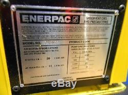 Enerpac Single Acting Cylinder Air Hydraulic Pump Twin Motor PAM-1022