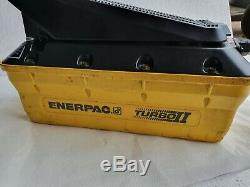 Enerpac TURBO II PATG1102N AIR OPERATED HYDRAULIC FOOT PUMP-10000 psi (1)