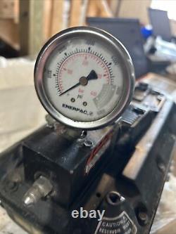 Enerpac Turbo 2 Air-hydraulic pump PACG-5002SB Used 5000 Psi/350 Bar (WP11)