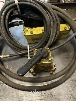 Enerpac Turbo Hydraulic Pump Pat1102N- 10000 PSI WithPress Model VM-4L / BM1C