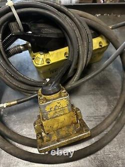 Enerpac Turbo Hydraulic Pump Pat1102N- 10000 PSI WithPress Model VM-4L / BM1C