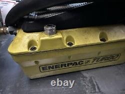 Enerpac Turbo Hydraulic Pump Pat1102N- 10000 PSI WithPress Model VM-4L / BM1C