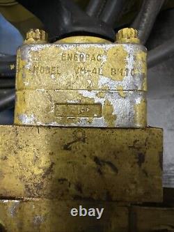 Enerpac Turbo Hydraulic Pump Pat1102N- 10000 PSI WithPress Model VM-4L / BM1C