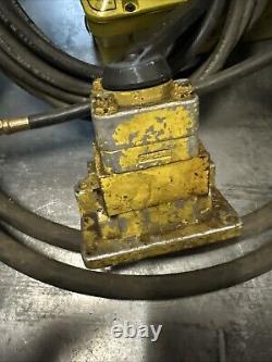 Enerpac Turbo Hydraulic Pump Pat1102N- 10000 PSI WithPress Model VM-4L / BM1C