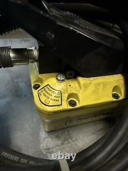 Enerpac Turbo Hydraulic Pump Pat1102N- 10000 PSI WithPress Model VM-4L / BM1C
