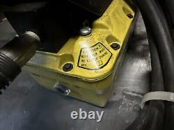 Enerpac Turbo Hydraulic Pump Pat1102N- 10000 PSI WithPress Model VM-4L / BM1C