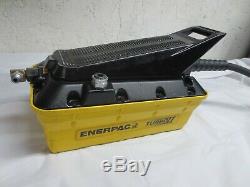 Enerpac, Turbo II Air/Oil, 10,000 PSI Hydraulic Pump (PATG-1102N) with hose assy