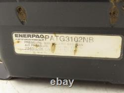 Enerpac Turbo II Air Powered Hydraulic Pump 5000psi Max 25-125psi Air pressure
