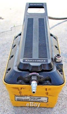 Enerpac Turbo II PATG1102N Air Hyrdraulic Foot Pump! FREE SHIPPING