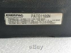 Enerpac Turbo II Patg1105n Air Hydraulic Foot Pump, 10000 Psi, 230 Cu. In, New