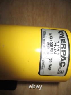 Enerpac Weatherhead T-402-2 Air Over Hydraulic Pump 4200 PSI