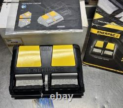 Enerpac XA11 Air Hydraulic Foot Pump 3 Position 3 Way Valve 33.8 oz Reservoi