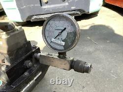 Enerpac Za4208mx Air Hydraulic Pump Lot Of 2