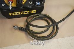 Enerpac Za4608mx Air Driven Hydraulic Pump 3way 3pos Valve Hose & Gauge Za4208mx