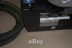 Enerpac Za4608mx Air Driven Hydraulic Pump 3way 3pos Valve Hose & Gauge Za4208mx