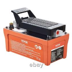 Foot-Actuated Air Hydraulic Pump 10000 PSI, 1/2 Gal Reservoir, 6.6ft Pipe