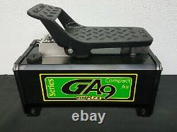 GA90 Simplex Air Hydraulic Compact Foot Pump, 10,000 psi, Single-Acting