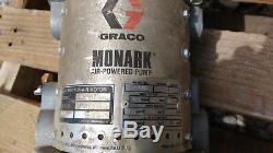 Graco Monark Air Powered Pump 224343 and Air Motor 205997, 2.5 GPM, 51 Ratio