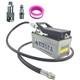 Gray Air Hydraulic Pump, 10,000 Psi, 1.7l Reservoir, Npt 3/8 Oil Outlet