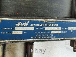 HASKEL 8SFD-65 Air Driven Liquid Pump 10000 PSI, 651 Ratio, 8 HP # 4