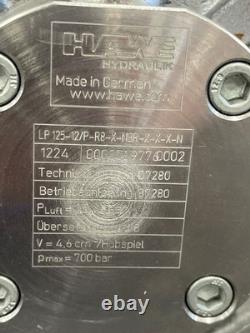 HAWE HYDRAULIK Air Driven Hydraulic Pump LP 125-12/P-R8-X-NBR-X-X-X-N