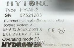 HYTORC HY-AIR-2 HYDRAULIC PUMP 10,000 psi WRENCH PUMP
