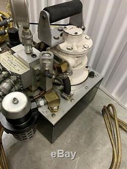 HYTORC Model A Air Pump 10,000 PSI 3 Original HytorcHoses Included & Remote