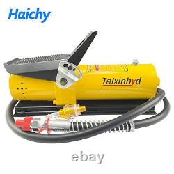 Haichy 10,000 PSI Air Hydraulic Foot Pump Control Lift with Air Line Lubricator