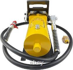 Haichy 10,000 PSI Air Hydraulic Foot Pump Control Lift with Air Line Lubricator