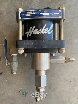 Haskel ASF-B10 Air Driven Fluid Liquid Pump 10 to 1 Ratio 1.5HP 1600 PSIG