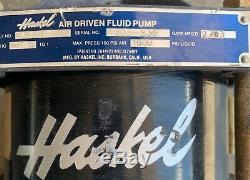 Haskel ASF-B10 Air Driven Fluid Liquid Pump 10 to 1 Ratio 1.5HP 1600 PSIG