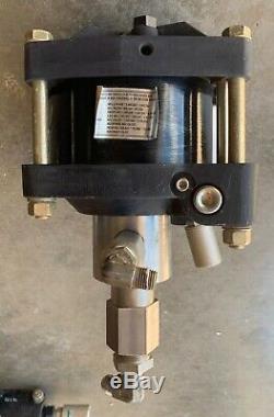 Haskel ASF-B10 Air Driven Fluid Liquid Pump 10 to 1 Ratio 1.5HP 1600 PSIG