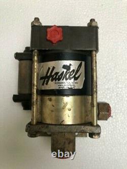 Haskel Air Driven Liquid/ Fluid Pump 700 Bar/ 10,000 Psi Tested Pressure