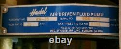 Haskel Aw-35 1.5 Air Driven Liquid Pump 351 Ratio, Max Psi 5700