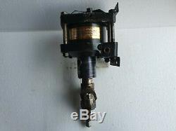 Haskel DF-B60 Air Driven Liquid / Fluid Pump, 601 Ratio, Max Pressure 9800 PSI