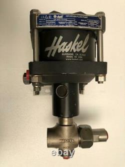 Haskel Df-b60-51345 Air Driven Liquid/ Fluid Pump 676 Bar/ 9800 Psi 601 Ratio