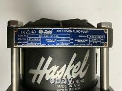 Haskel Df-b60-51345 Air Driven Liquid/ Fluid Pump 676 Bar/ 9800 Psi 601 Ratio