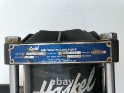 Haskel Dsf-35 Air Driven Fluid/ Liquid Pump 5700 Psi Working Pressure 351 Ratio